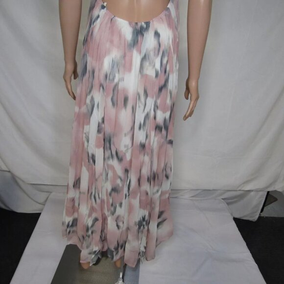 NEW MAEVE ANTHROPOLOGIE Womens The Somerset Chiffon Maxi Dress Halter - Picture 13 of 14